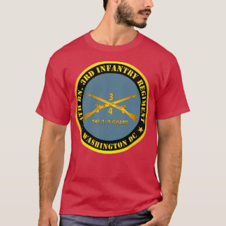 T-shirt 4th Bn 3rd Infantry Regiment Washington DC The Old