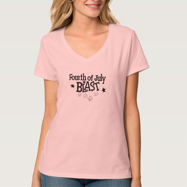 T-shirt 4th of July - (Devant)