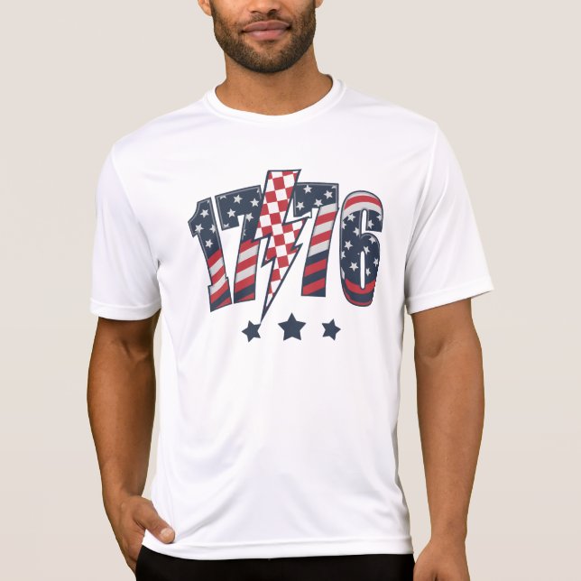T-shirt 4th of July 1776-63751 (Devant)