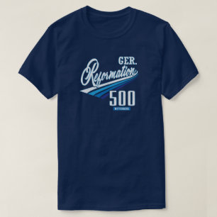 T-shirt 500th Chemise de cru de réforme d'anniversaire