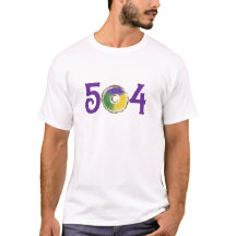 504 Chemise de gâteau Mardi Gras King