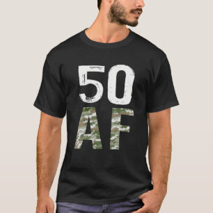 T-shirt 50 AF Vintage 50E Anniversaire Militaire