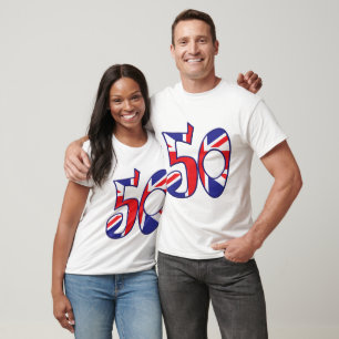 T-shirt 50 âge R-U