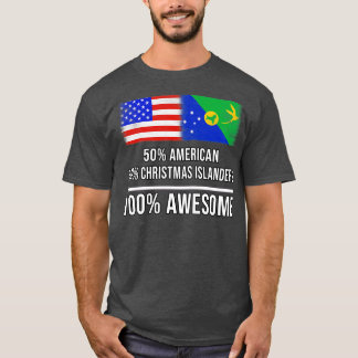 T-shirt 50 Américains 50 Islanders de Noël 100 Gif fantast