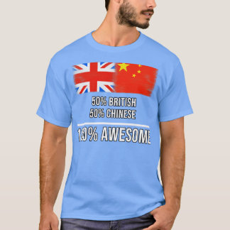 T-shirt 50 Anglais 50 Chinois 100 Cadeau fantastique pour 