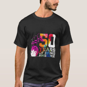 T-shirt 50 ANNÉES D'ÊTRE INCROYABLE 50E ANNIVERSAIRE Lo