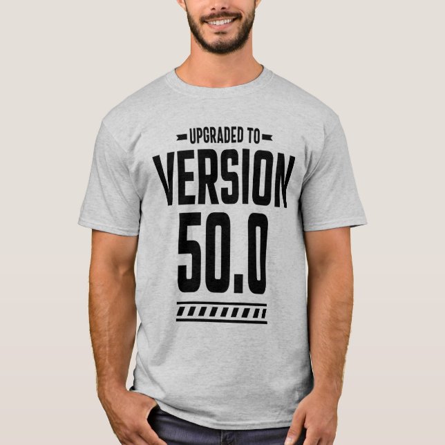 T-shirt 50 ans 50e anniversaire drôle cadeau (Devant)