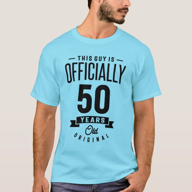 T-shirt 50 Ans - 50e Anniversaire Drôle Cadeau (Devant)