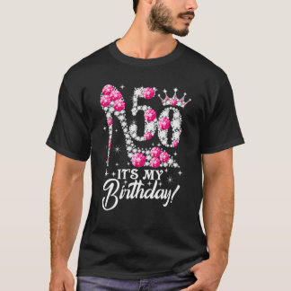 T-shirt 50 Ans C'est mon 50e anniversaire Drôle Diam rose