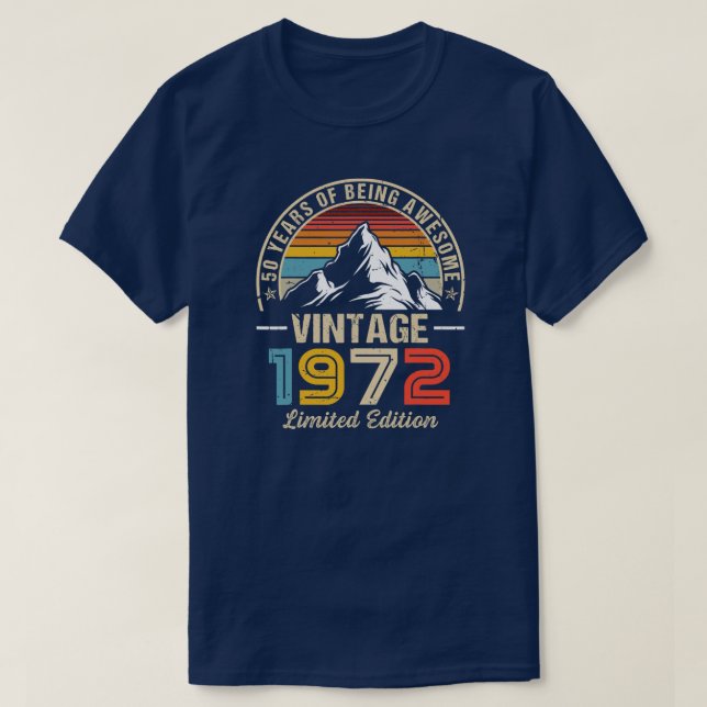 T-shirt 50 ans Décorations Hommes 50e Anniversaire (Design devant)