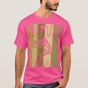 T-shirt 50 ans Walleye Fishing 50e anniversaire