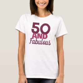 T-shirt 50 et fabuleux