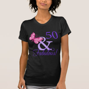 T-shirt 50 Et Fabuleux Anniversaire