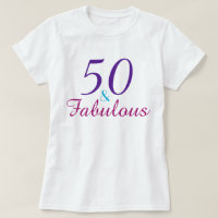 50 et fabuleux bleu violet rose personnalisé