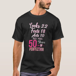 T-shirt 50 Hommes Décoration Anniversaire Meilleur De 1972