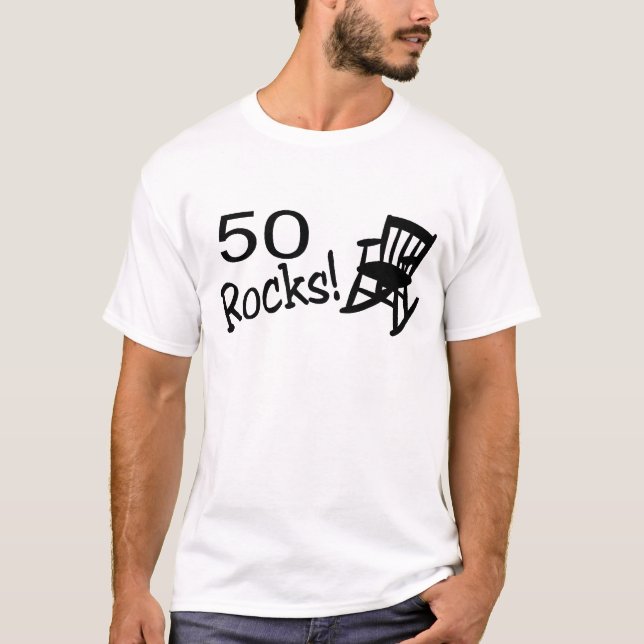 T-shirt 50 roches (balancier) (Devant)