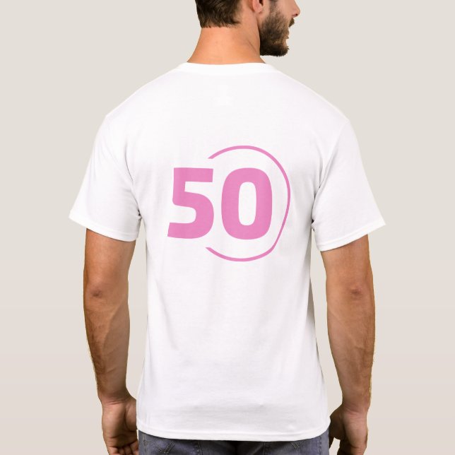T-shirt 50 shazier (Dos)