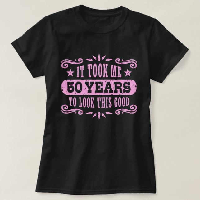 T-shirt 50e anniversaire (Design devant)