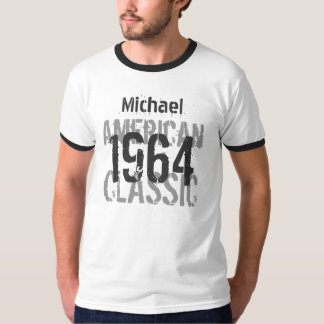 T-shirt 50e anniversaire 1964 American Classic Black White