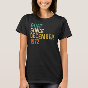 T-shirt 50e anniversaire 50 ans chèvre depuis décembre 197