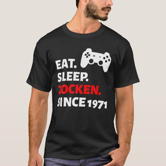 T-shirt 50E Anniversaire 50 Ans Femmes Hommes Dit Drôle Ca (Devant)
