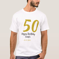 50e anniversaire ajouter nom date année noire modè