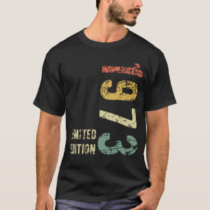 T-shirt 50e anniversaire Cadeau 1973 Edition limitée 50 an