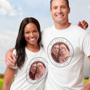 T-shirt 50e Anniversaire de Mariage Nous réalisons toujour
