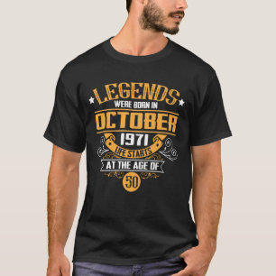 T-shirt 50e anniversaire des paroles amusantes pour le jal