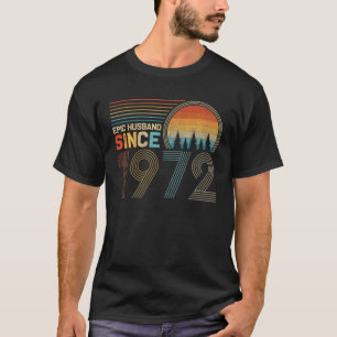 T-shirt 50E Anniversaire Du Mariage Pour Lui Épique Mari S