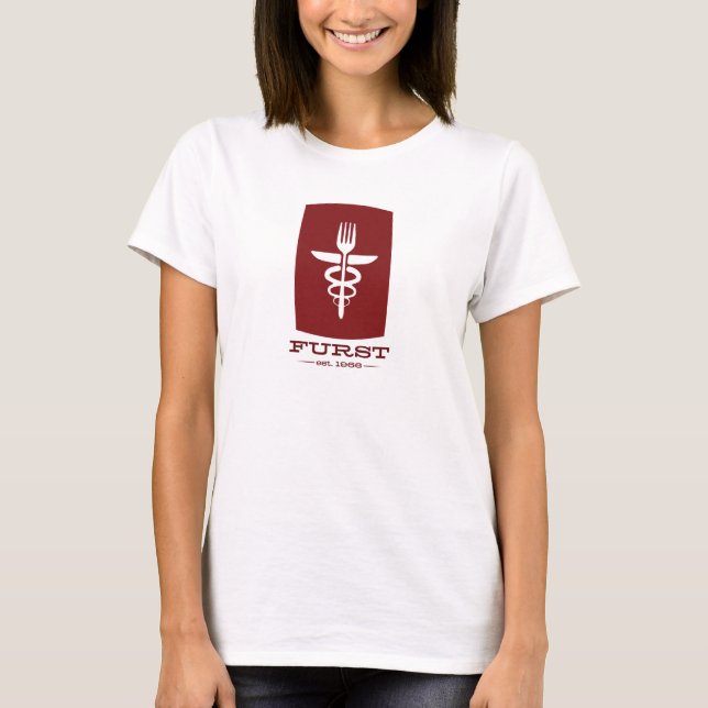 T-shirt 50e anniversaire - Femmes rouges (Devant)