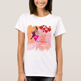 T-shirt 50e anniversaire HER Cadeaux en Partyware personna