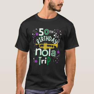 T-shirt 50e anniversaire La Nouvelle-Orléans Voyage en Lou