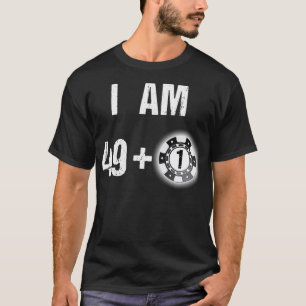 T-shirt 50e Anniversaire Poker 50 ans Joueur Poker Cadeau 