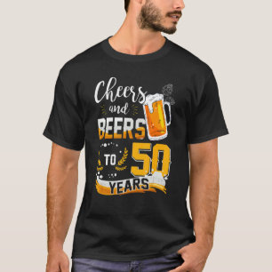 T-shirt 50e Anniversaire Soeurs Et Bières À 50 Ans Né En