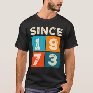 T-shirt 50e anniversaire stupéfiant depuis 1973