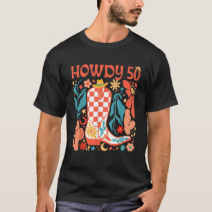 T-shirt 50e anniversaire Western Country Life Wild West Ro