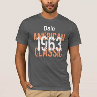 T-shirt 50e cadeau d'anniversaire 1963 American Classic