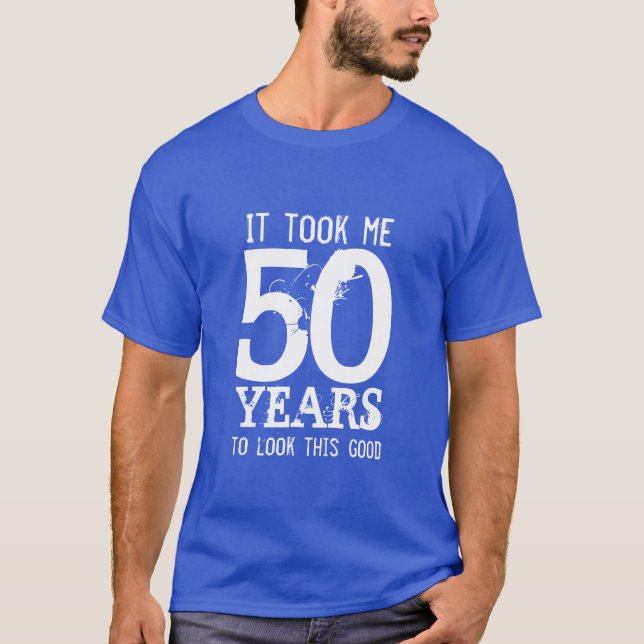 T-shirt 50th Birthday | Personnalisable (Devant)