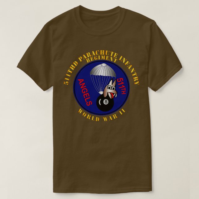 T-shirt 511e PIR 11e Division 2ÈME GUERRE MONDIALE (Design devant)