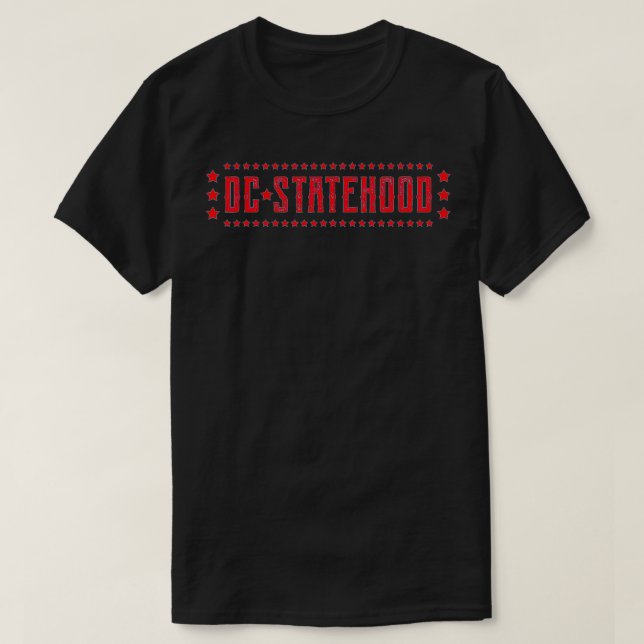 T-shirt 51 Star American Flag DC Washington DC 51st State  (Design devant)