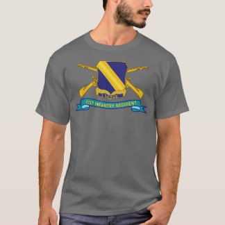 T-shirt 51e Régiment d'infanterie DUI w Br Ribbon X