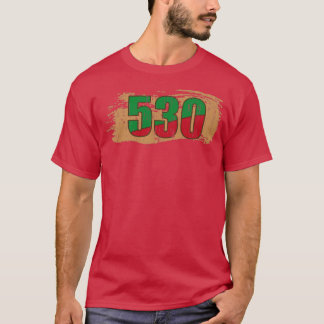 T-shirt 530 California Area Code1
