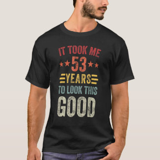T-shirt 53 ans pour regarder ce bon 53ème anniversaire Hom
