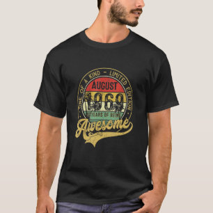 T-shirt 53 ans Vintage août 1969 53ème
