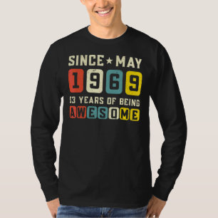 T-shirt 53e anniversaire extraordinaire depuis mai 1969 Vi