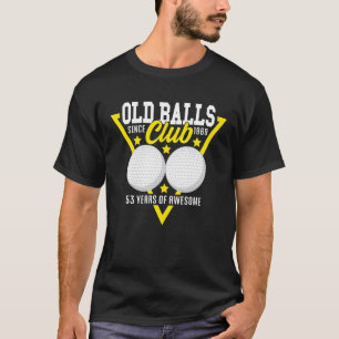 T-shirt 53e anniversaire I Old Balls Club I Golfing Balls 