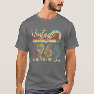 T-shirt 53E Cadeau Anniversaire 1968 53 Ans Retro Limited