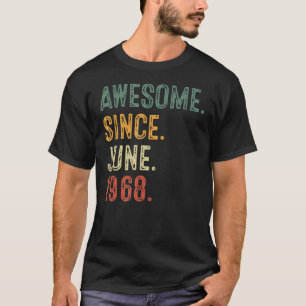T-shirt 54 ans 54e anniversaire Décorations stupéfiantes d