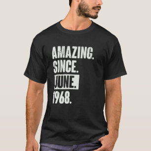 T-shirt 54 ans 54e anniversaire Extraordinaire depuis juin